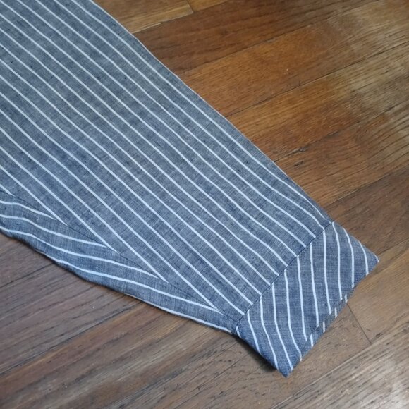 J. JILL love linen plus mixed stripes tunic top (4X) - Picture 9 of 16